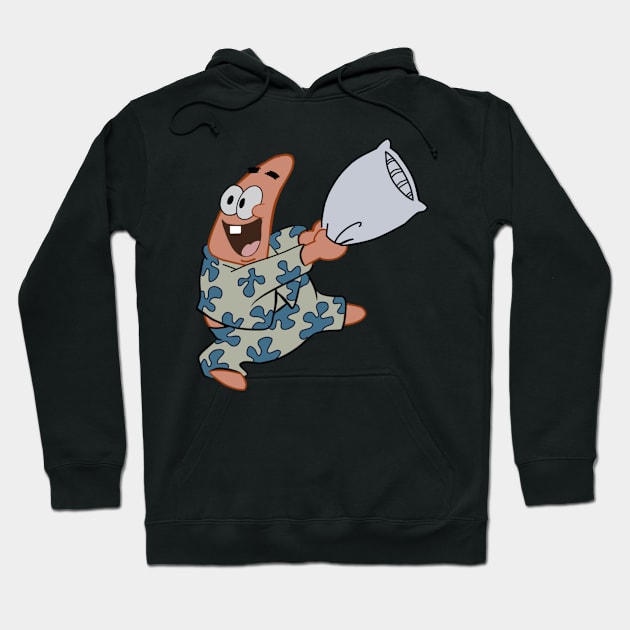 Patrick Star from Spongebob square pants illustration Hoodie by digitalsbyannnn